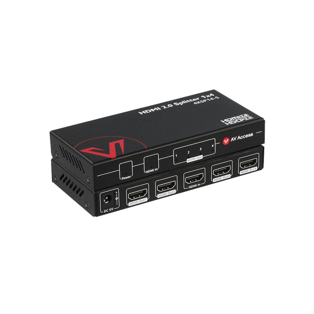 Best 1x4 4K HDMI Splitter with Scaler, HDR 10, HDCP 2.2