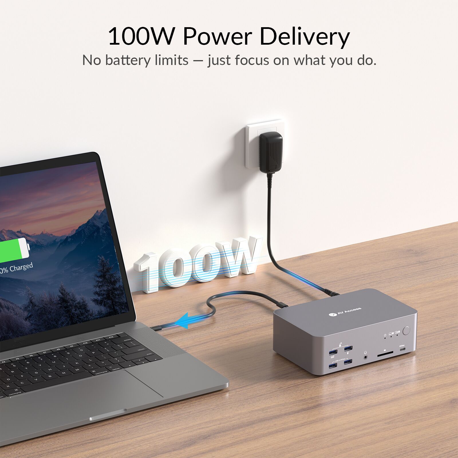 iDock B23 Triple Monitor KVM Switch for a Desktop and a Laptop