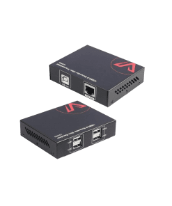 USB Extender 2.0 over Cat5e, 4-Port with Power
