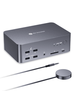 ■★ALDOCUBE KPAD／2SIMフリー＼2K#10.4／bah3-l09 iDock B23 Triple Monitor KVM Switch for a Desktop and a Laptop