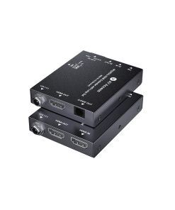4K HDMI over Ethernet Extender (HDBaseT, PoE/IR/RS232)