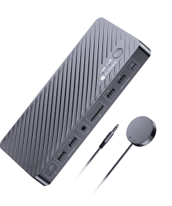iDock M10 KVM Switch for MacBook and PC with Docking Features