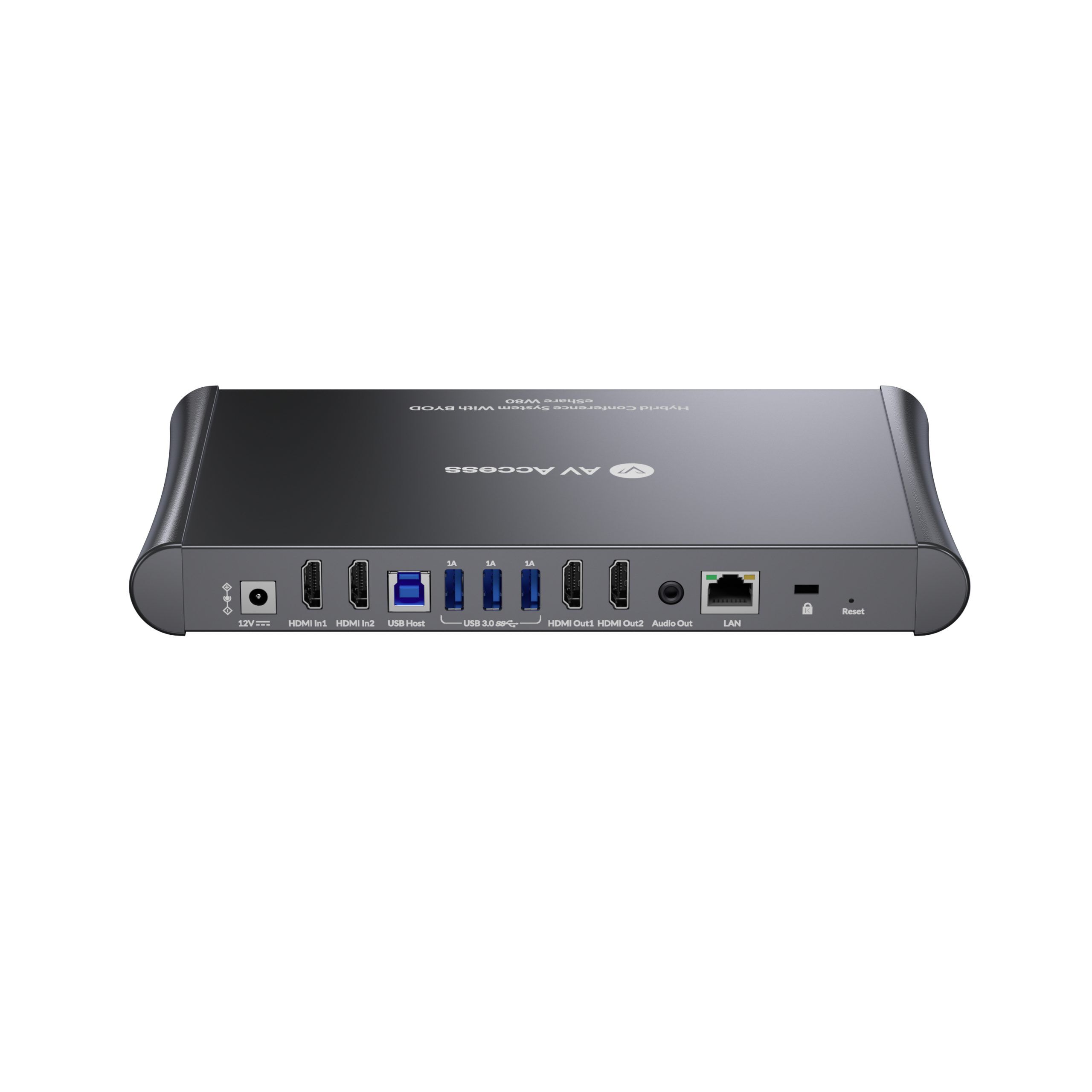 New AV Access eShare W80 4K Wireless Conferencing System with USB 3.0 & BYOD _ Rear Panel