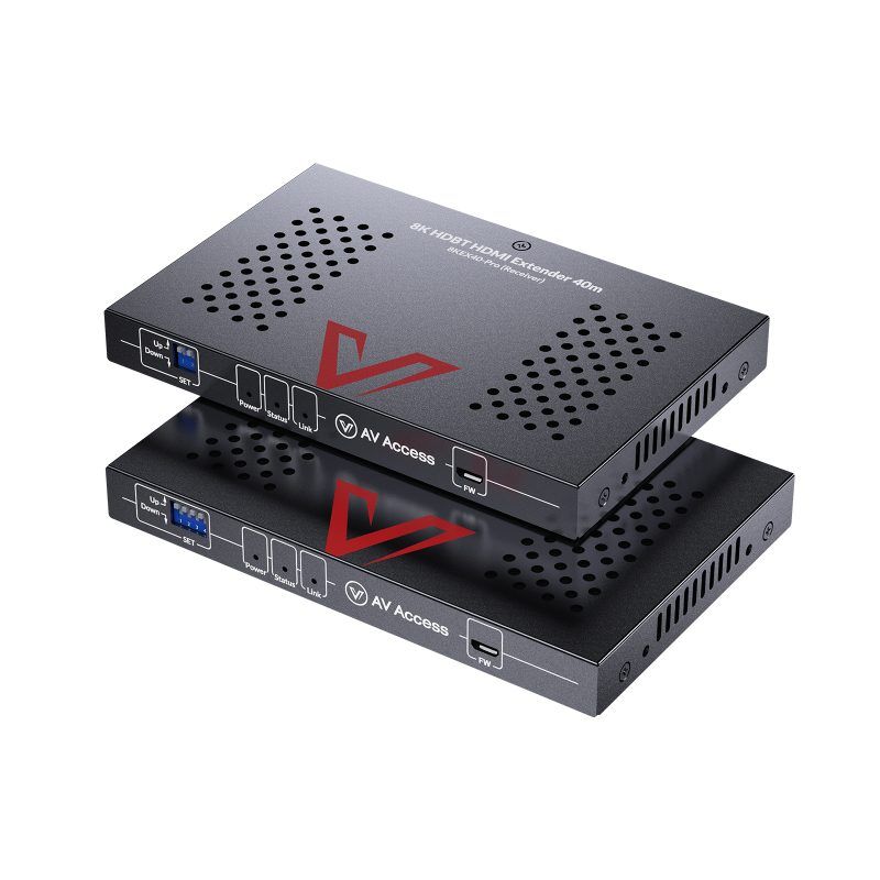 Zero Latency 8K HDBT HDMI 2.1 Extender, 40m/131ft Over Cat 6a/7