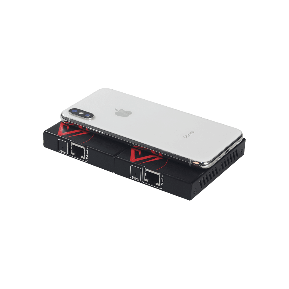 HDMI Extender over Cat6, 4K HDMI Balun w/ 2-Way PoE, IR Control
