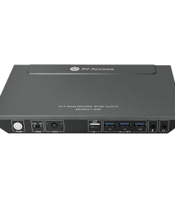 AV Access 2x1 4K Dual Monitor KVM Switch w/ HDMI