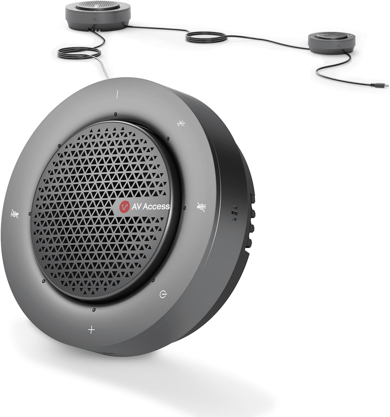 Daisy Chain Conference Speakerphone Bluetooth with Mics for Large