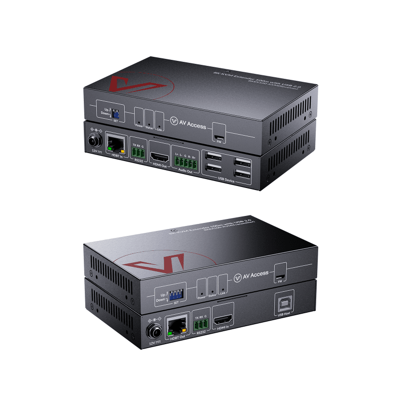 8K HDMI KVM Extender Zero-Latency over CAT