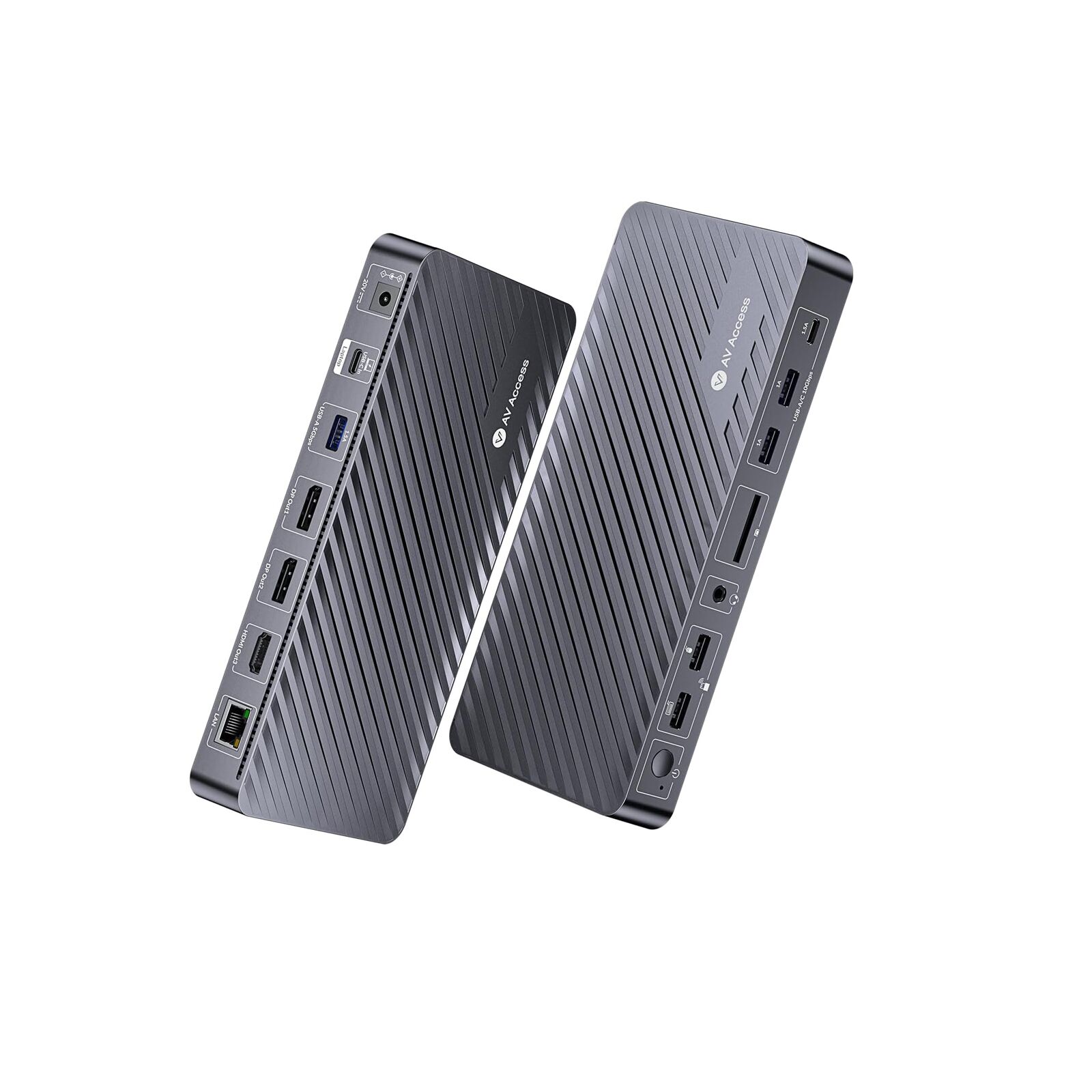 KD-S03 Docking Station for 3 Monitors, 8K@30Hz Single Display
