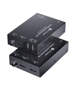 iPronto HDMI USB LAN接続機器 Zero Latency 4K USB 1.1 KVM Extender, 70m/230ft Over Cat 6/6A/7