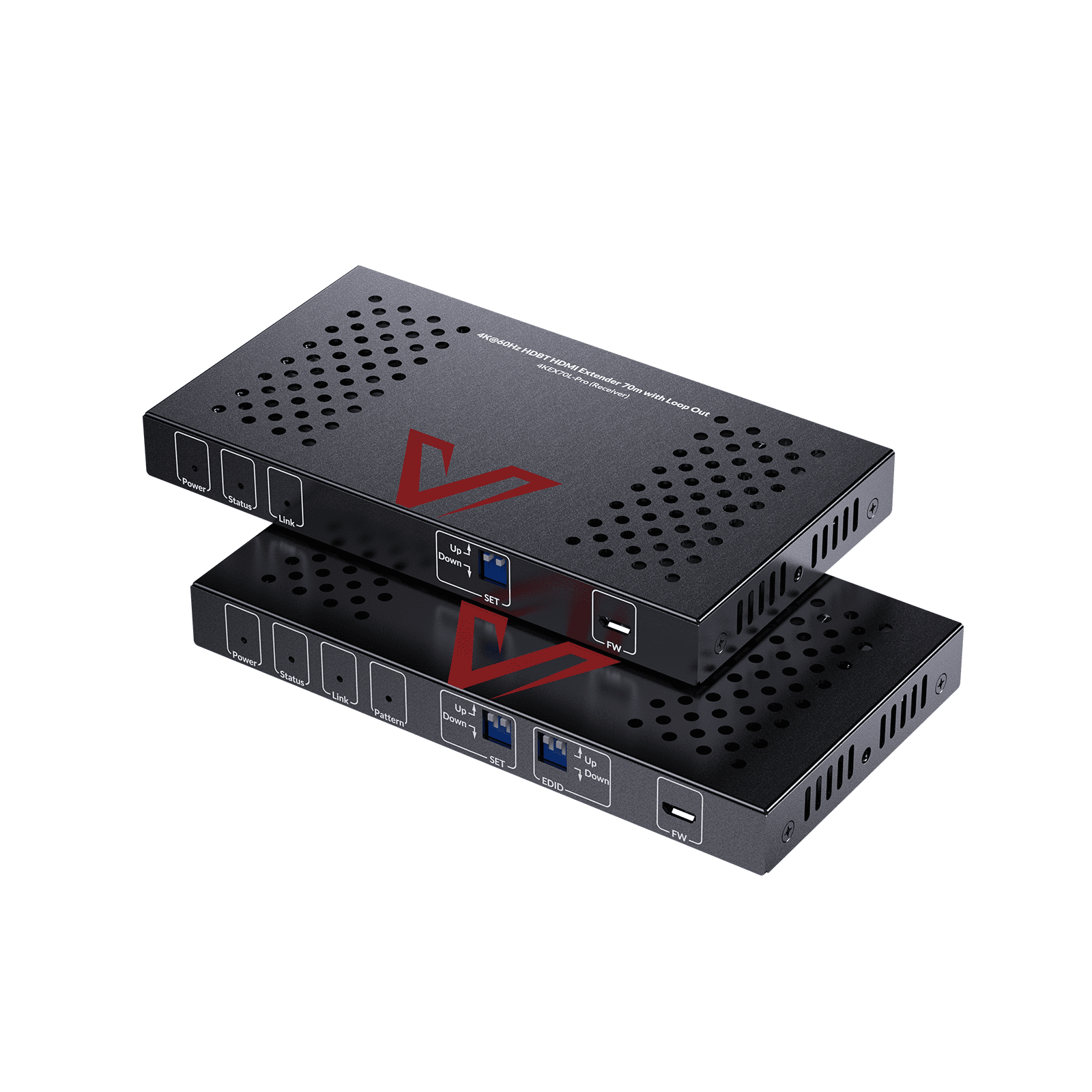 Zero Latency 8K HDBT HDMI 2.1 Extender, 40m/131ft Over Cat 6a/7