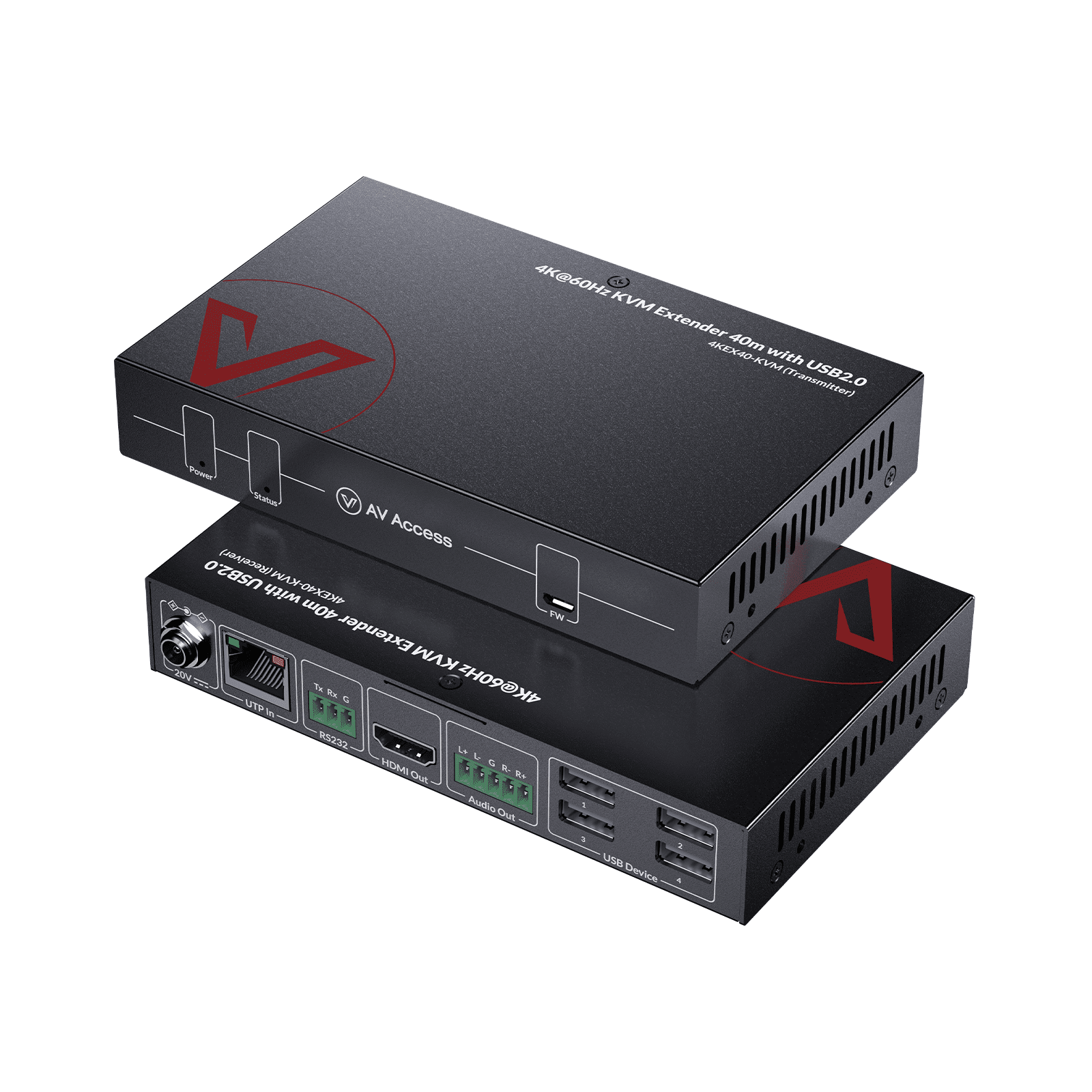 I・O DATA HDCZ-UTL/E,HVT-4KBC Zero Latency 4K USB 1.1 KVM Extender, 70m/230ft Over Cat 6/6A/7
