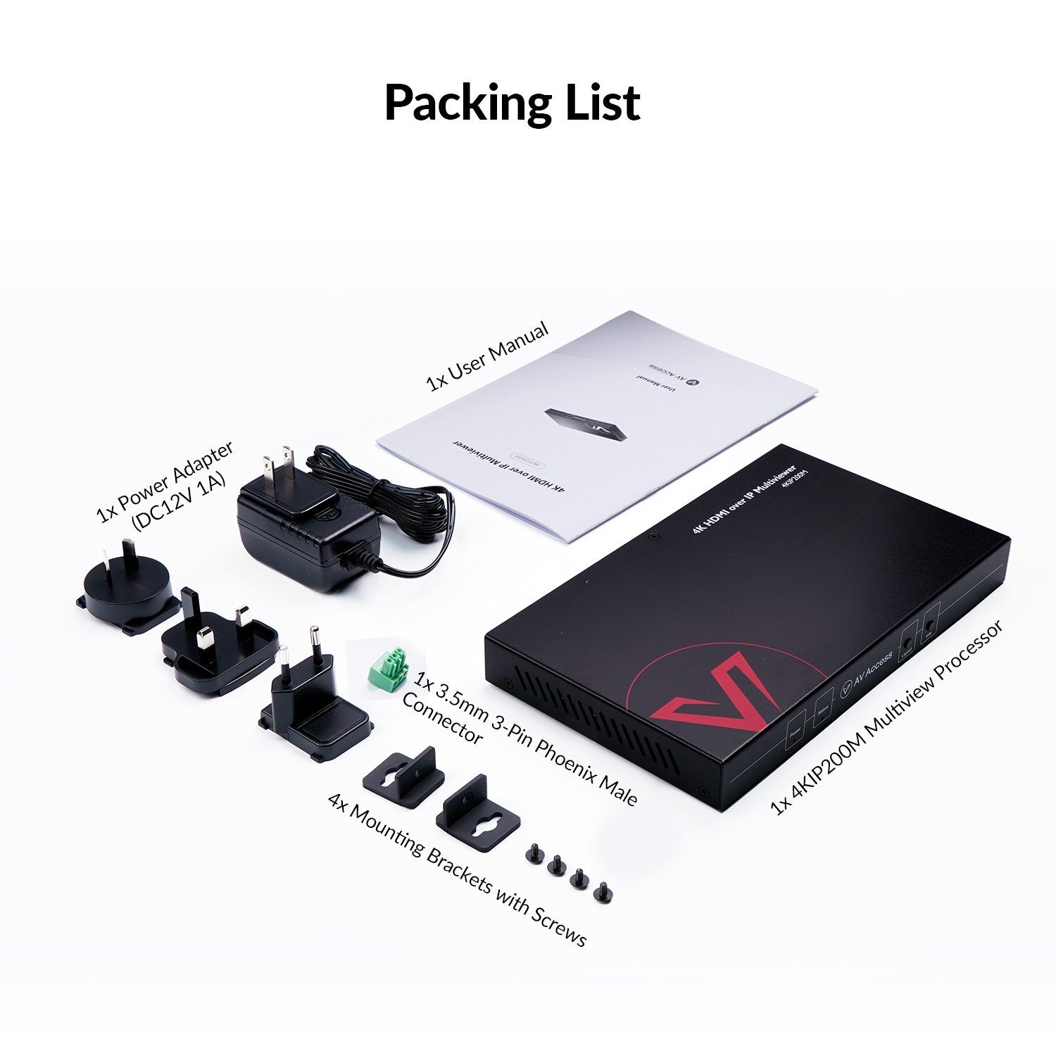 New 4K HDMI over IP Multiview Processor with Quad View New 4K HDMI over IP Multiview Processor with Quad View