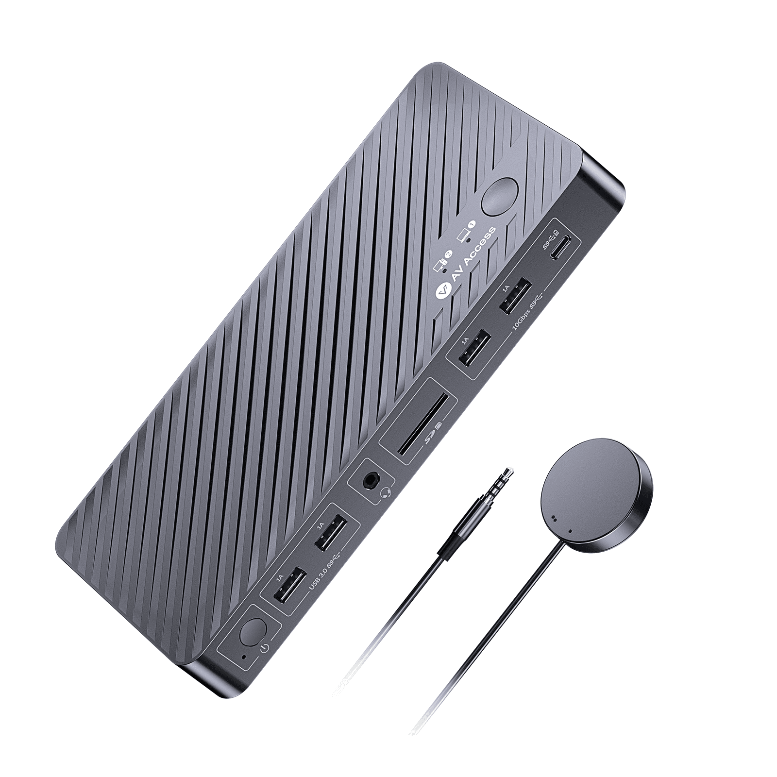 iDock M10 KVM Switch for MacBook and PC with Docking Features